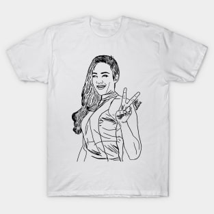 Girl Sketch 2 T-Shirt